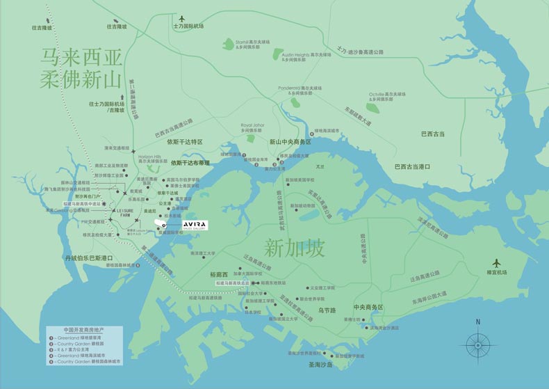 138万住马来西亚新山avira精装200平大别墅,享受英国凯特王妃同等教育